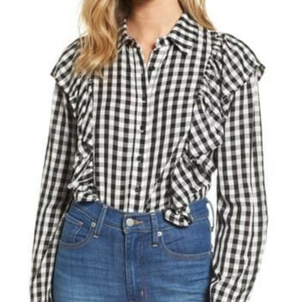 Love, Fire blouse size large - Picture 2 of 8